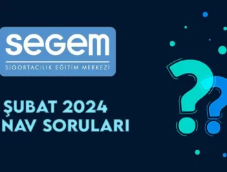 SEGEM Şubat 2024 Sınavda Çıkmış Sorular
